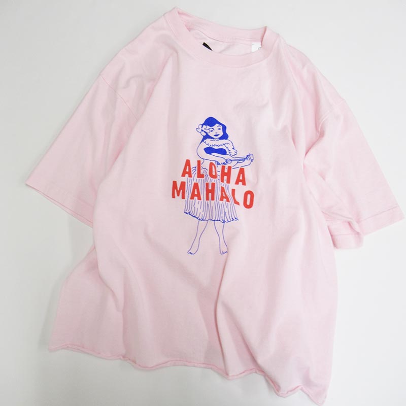 FUNG ALOHA MAHALOカットオフTシャツ/PK02 【日本製】